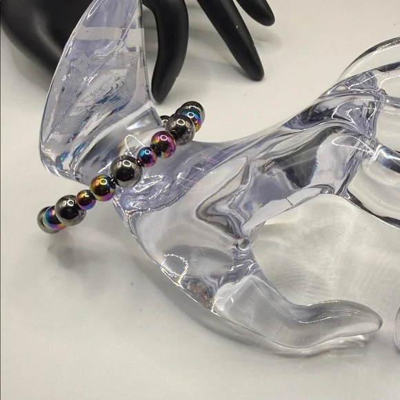 Iridescent Beaded Bracelet - Picture 2 of 3